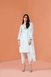 Maria Osama Khan Ethereal Basic Pret 3Pc Suit - COOL AQUA