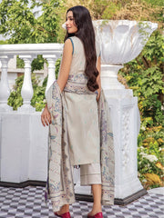 Kalam by Humdum Unstitched Embroidered Jacquard Lawn 3Pc Suit D-01