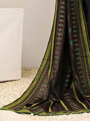 Uraan by Khaaka Unstitched Embroidered Jacquard Lawn 3Pc Suit D-01