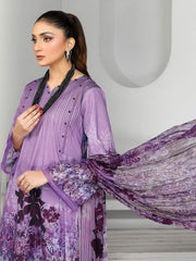Harnour Vol-02 by Al-Kareem Fabrics Printed Lawn 3 Piece Suit D-01