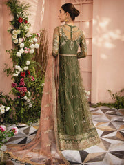 AIK Atelier Mystique Organza and Tulle Embroidered 3 Piece Suit Look-01 - FaisalFabrics.pk