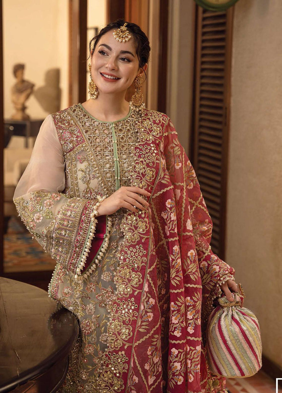 Aik Jhalak by Crimson x Saira Shakira Unstitched Wedding Suit D-02