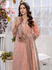 Afsoon by Humdum Embroidered Swiss Lawn Unstitched 3Piece Suit D-01