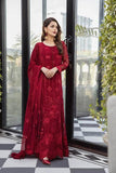Alizeh Fashion Mahyar Embroidered Festive Chiffon 3PCS Suit D-01 Ruhé - FaisalFabrics.pk