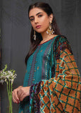LALA Textiles Brocade Embroidered Woolen Unstitched 3Pc Suit D-01 Kate