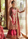 Afrozeh Ayzel Sangat Luxury Chiffon 3Pc Suit D-01 Shajar