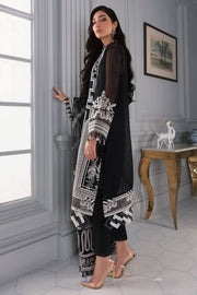 Jazmin Iris Luxury Formal Khaadi Net Unstitched 3PC Suit D-01 TWILIGHT GLORY - FaisalFabrics.pk