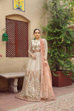 Alizeh Fashion Shahtaj Formal Wedding Embroidered 3PC Suit D-01 Zevar - FaisalFabrics.pk