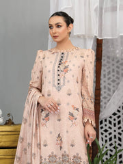 Dastaan by Humdum Unstitched Viscose Karandi 3Pc Suit D-01
