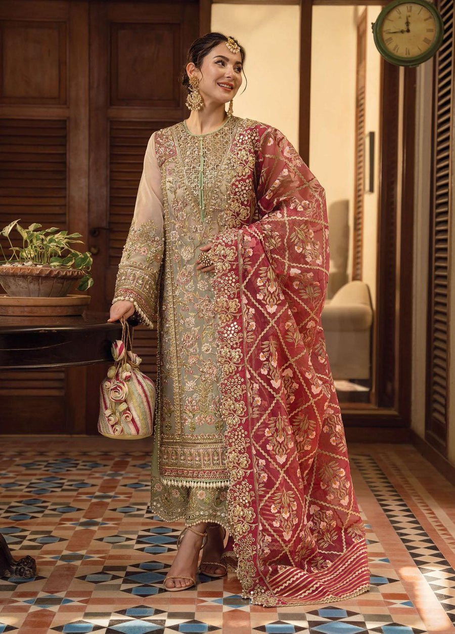 Aik Jhalak by Crimson x Saira Shakira Unstitched Wedding Suit D-02