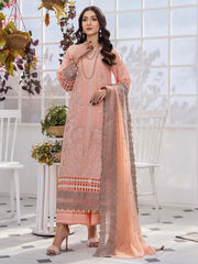 Afsoon by Humdum Embroidered Swiss Lawn Unstitched 3Piece Suit D-01