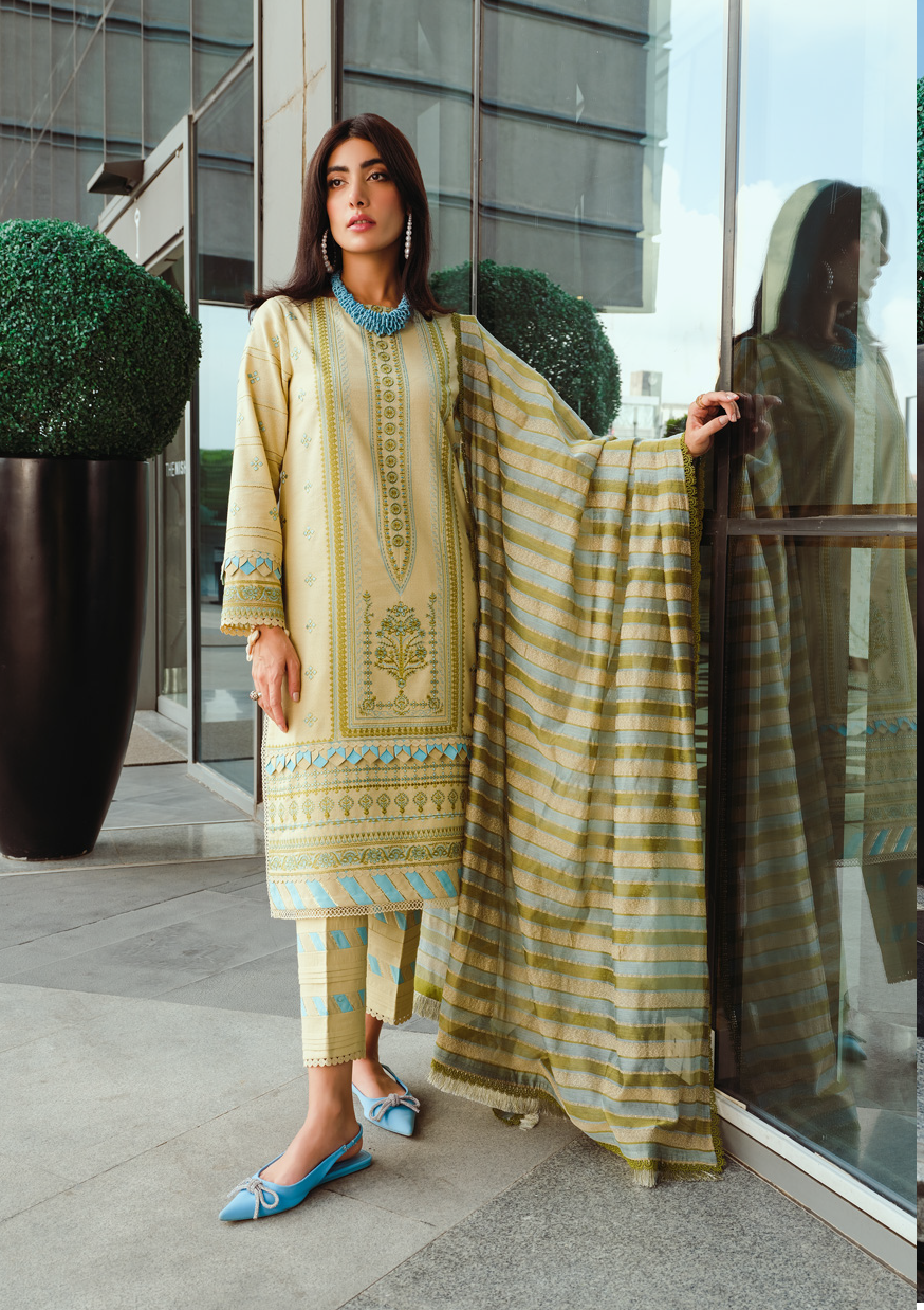Rang Rasiya Dosti The Winter Affair Unstitched 3Pc Suit D-01 Nima