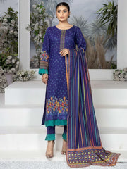 Zoha by Aymen Baloch Printed Lawn Unstitched 3 Piece Suit D-02