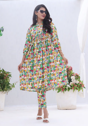 Moosa Jee Farooq Textile Izhaan Premium Printed Linen 2Pc Suit D-02