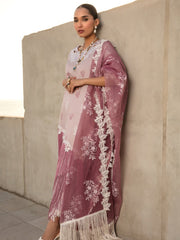 Rang Rasiya Florence Embroidered Lawn Unstitched 3Pc Suit D-02 Dahlia