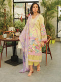 Rang Rasiya LifeStyle Embroidered Lawn Unstitched 3Pc Suit D-02 Coral