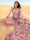 Rang Rasiya Premium Lawn Embroidered Unstitched 3Pc Suit D-02 Camila