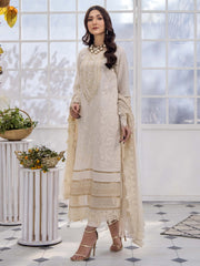 Afsoon by Humdum Embroidered Swiss Lawn Unstitched 3Piece Suit D-02