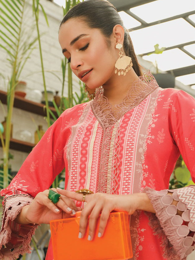 Rang Rasiya Tunic Digital Printed Lawn Unstitched Kurti D-02 Jasper