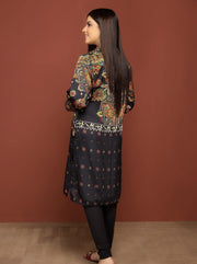Labisa Silk di Kurti Unstitched Printed Silk 1Pc Shirt D-02