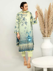 Harnour Vol-03 by Al-Kareem Fabrics Printed Lawn 3 Piece Suit D-02