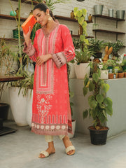 Rang Rasiya Tunic Digital Printed Lawn Unstitched Kurti D-02 Jasper