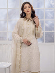 Afsoon by Humdum Embroidered Swiss Lawn Unstitched 3Piece Suit D-02
