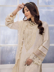 Afsoon by Humdum Embroidered Swiss Lawn Unstitched 3Piece Suit D-02