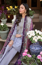 SERAN by Dynasty AFSANAH Unstitched Summer Lawn 3Pc Suit - NAYAB