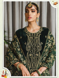 Rang Rasiya Tehwaar Unstitched Luxury Velvet 3Pc Suit D-02 Jaha Aara