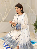 Uraan by Khaaka Unstitched Embroidered Jacquard Lawn 3Pc Suit D-02