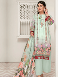 Rashk e Qamar by Riaz Center Unstitched Twilll Digital Linen 3Pc D-02