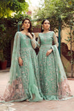 Alizeh Fashion Shahtaj Formal Wedding Embroidered 3PC Suit D-02 Anarkali
