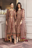 Alizeh Fashion Aqs-e-Dast Unstitched 3Pc Net Suit D-02 Meharma