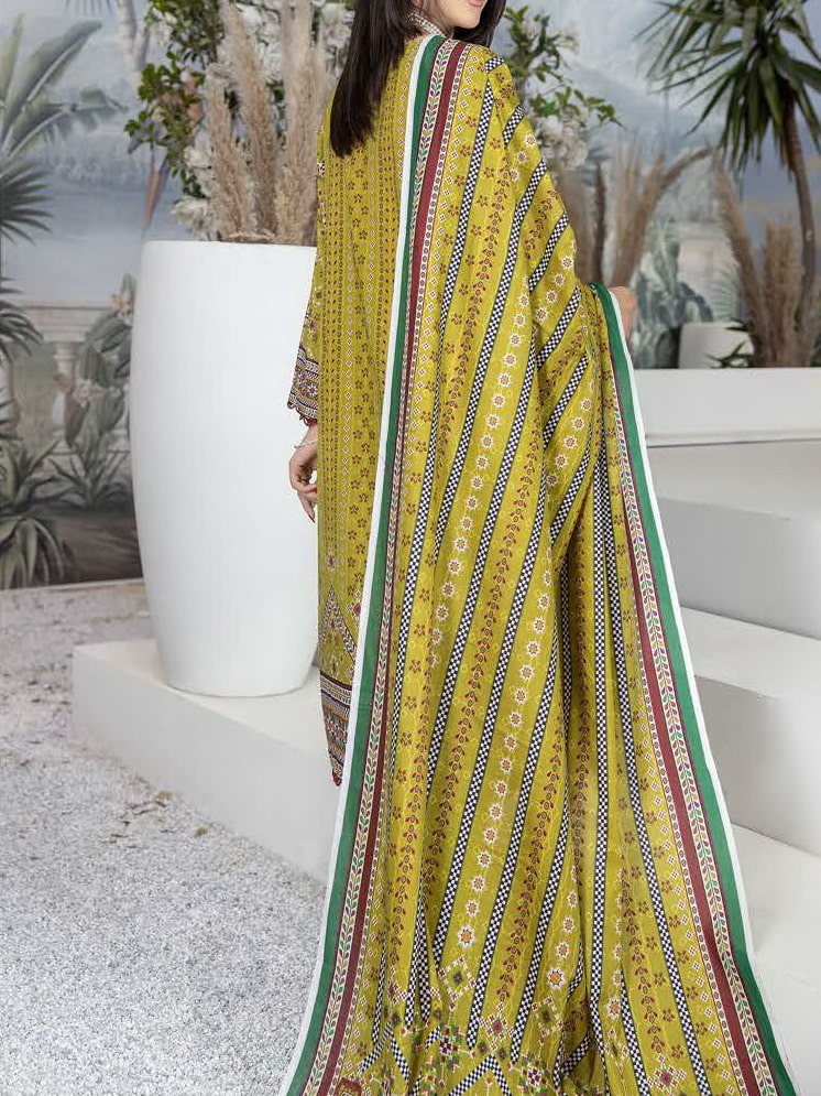 Zoha by Aymen Baloch Printed Lawn Unstitched 3 Piece Suit D-03