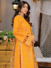 Arzoo by Humdum Unstitched Embroidered Lawn 3Piece Suit D-03