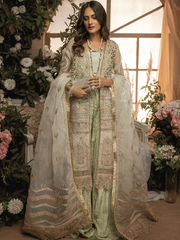 Gardenia by Humdum Unstitched Embroidered Luxury Formal Suit G-007