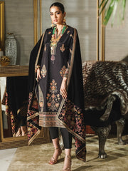 Rang Rasiya Tehwaar Unstitched Luxury Velvet 3Pc Suit D-03 Roshan Aara