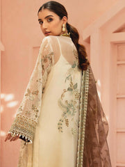 AIK Atelier Mystique Organza and Tulle Embroidered 3 Piece Suit Look-03 - FaisalFabrics.pk