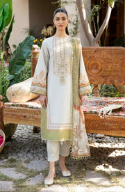 SERAN by Dynasty AFSANAH Unstitched Summer Lawn 3Pc Suit - NURI