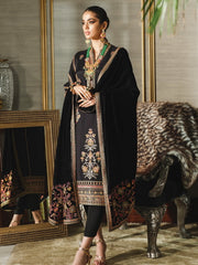 Rang Rasiya Tehwaar Unstitched Luxury Velvet 3Pc Suit D-03 Roshan Aara
