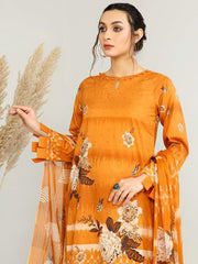 Harnour Vol-03 by Al-Kareem Fabrics Printed Lawn 3 Piece Suit D-03