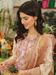 Rang Rasiya LifeStyle Embroidered Lawn Unstitched 3Pc Suit D-03 Symphonia