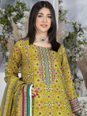 Zoha by Aymen Baloch Printed Lawn Unstitched 3 Piece Suit D-03