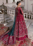 Afrozeh La Fushia Unstitched Luxury Chiffon 3Pc Suit LF-03 Majestic Reine - FaisalFabrics.pk