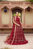 Alizeh Fashion Shahtaj Formal Wedding Embroidered 3PC Suit D-03 Rungrez - FaisalFabrics.pk