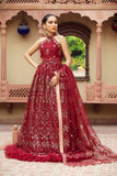 Alizeh Fashion Shahtaj Formal Wedding Embroidered 3PC Suit D-03 Rungrez - FaisalFabrics.pk