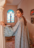 Afrozeh Gul Bahar Festive Eid Lawn Unstitched 3 PCS Suit D-03 Surmai - FaisalFabrics.pk