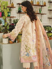 Rang Rasiya LifeStyle Embroidered Lawn Unstitched 3Pc Suit D-03 Symphonia
