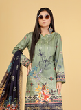 Zareen Vol-02 Staple Digital Printed Unstitched 3Pc Suit D-03